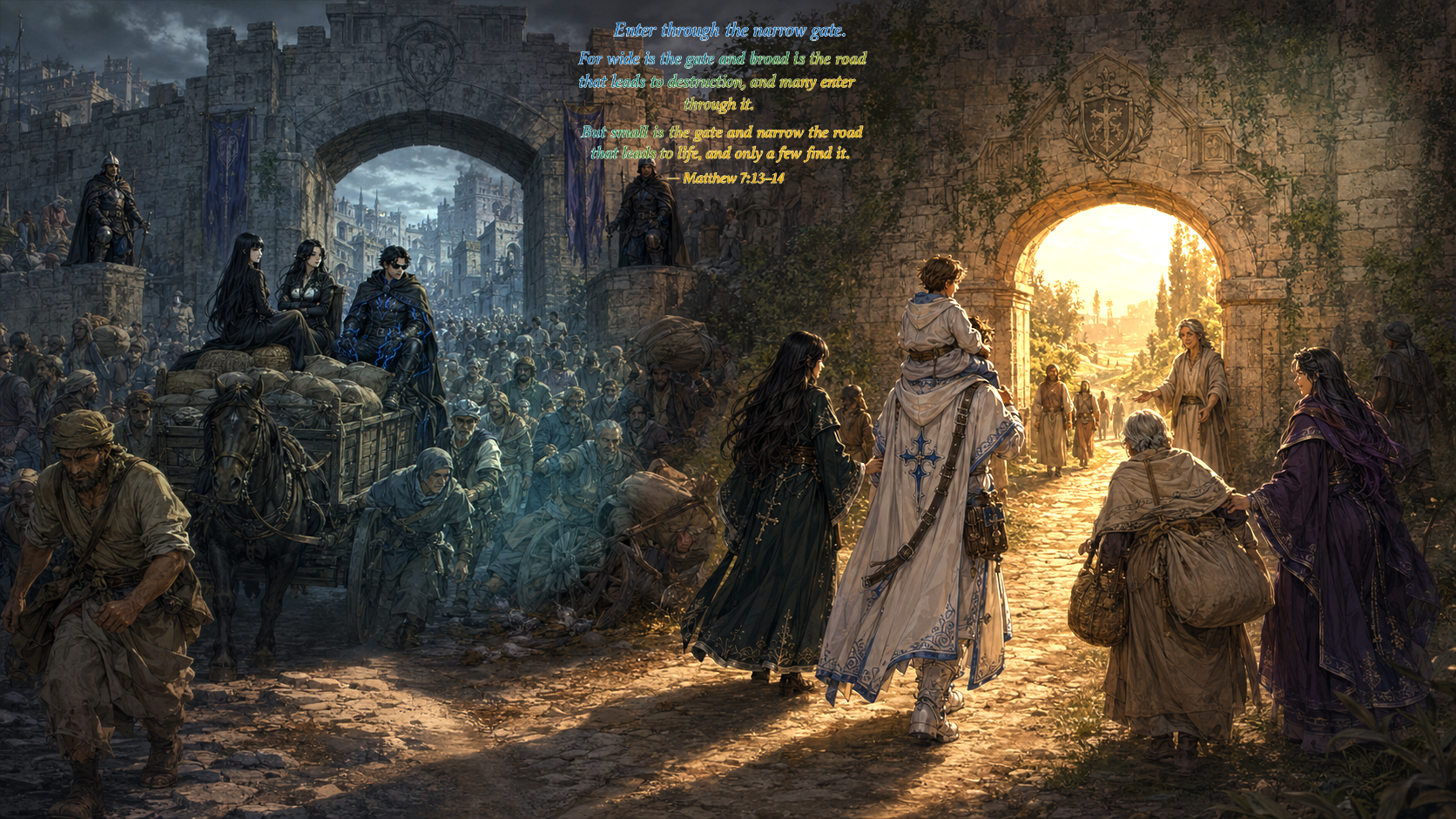 Matthew 7:13-14